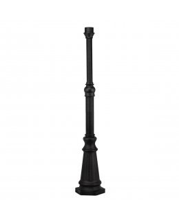 Hinkley 6638BK 6.5 Foot Exterior Lamp Post